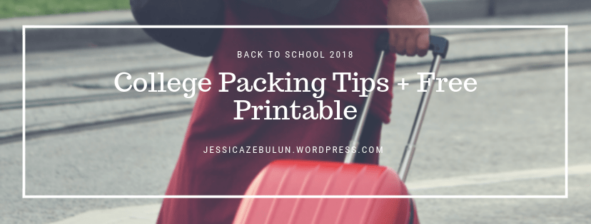 How To Pack For College + Free Packing Checklist | Back to School&nbsp;2018